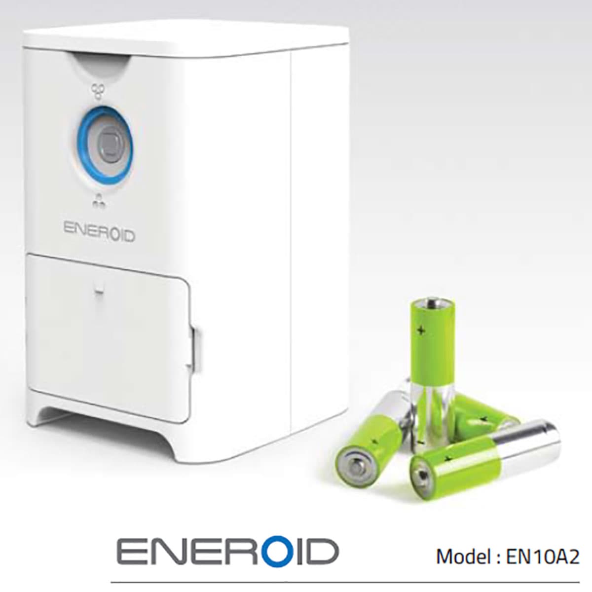 Chargeur Eneroid pour jusqu'à 12 piles AA Mignon LR6 avec fonction de tri automatique pour piles ou batteries défectueuses et très facile à